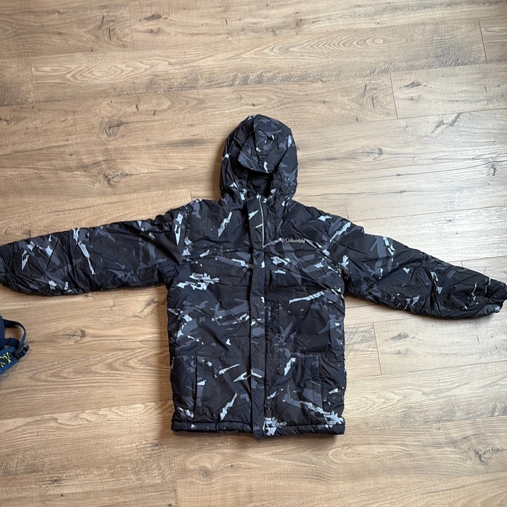 Camouflage Hooded Jacket